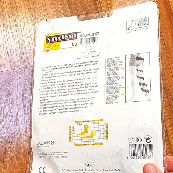 NWT Sanpellegrino supportive hose. Made in Italy 🇮🇹 - Picture 6 of 8